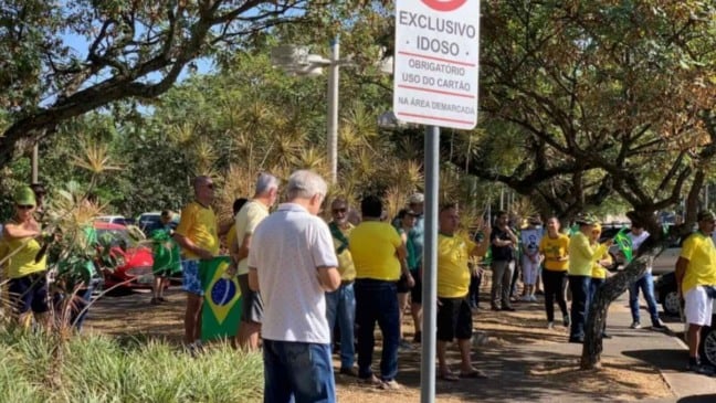 Ato pró-Bolsonaro em Jundiaí