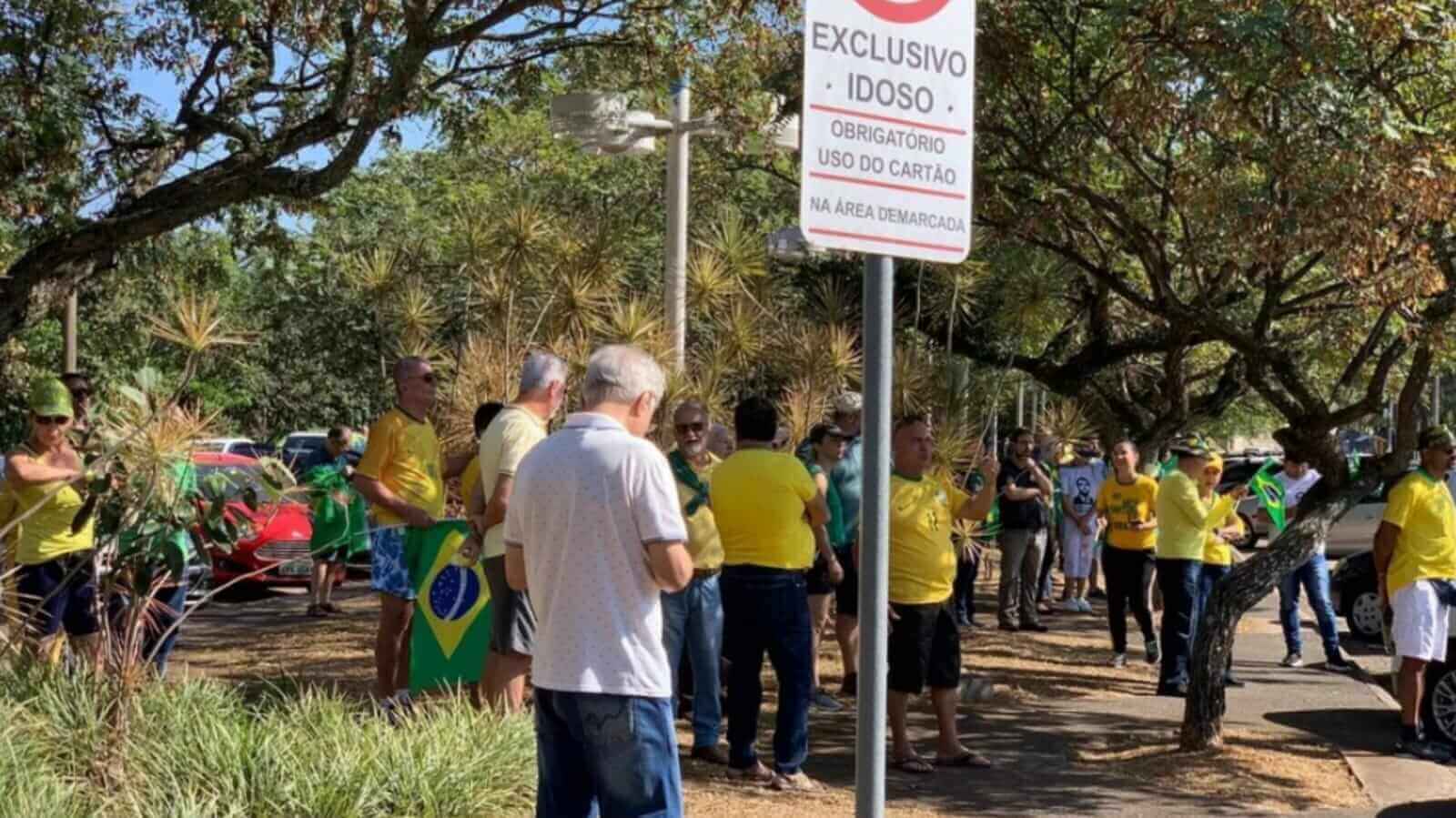 Ato pró-Bolsonaro em Jundiaí