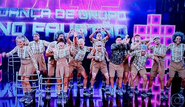Kahal é vice-campeão do dança de grupo dos famosos