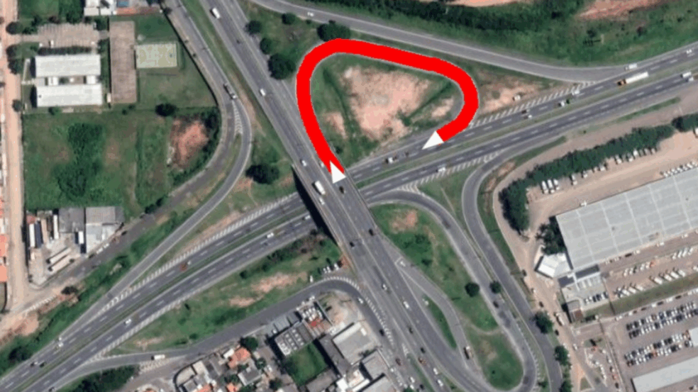 Acesso da Geraldo Dias para a João Cereser, em Jundiaí, é interditado