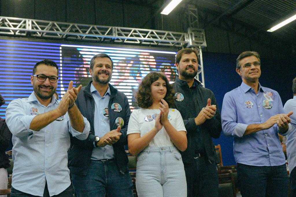 Lançamento oficial das campanhas de Fred Machado e Faouaz Taha (Foto: Divulgação)