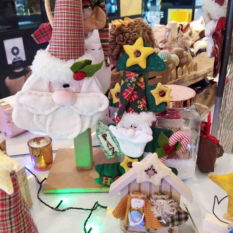 Trabalhos em prol do Lar Analia Franco no Maxi Shopping