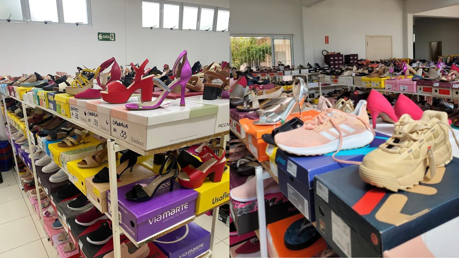 Sapatos do saldão Latraviata no Grendacc