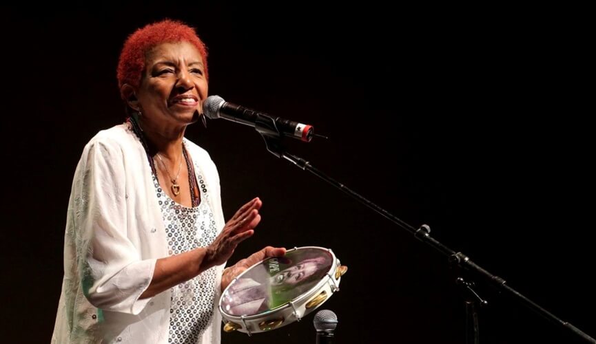 Leci Brandão participa de bate-papo sobre samba em Jundiaí Leci Brandão participa de bate-papo sobre samba em Jundiaí