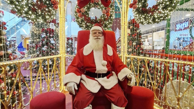 Leve a garotada para ver o Papai Noel e curtir as atrações de Natal do Maxi Shopping Jundiaí