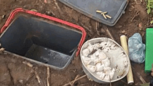 Apoio Tático encontra mais de 10 kg de drogas enterradas, em Jundiaí