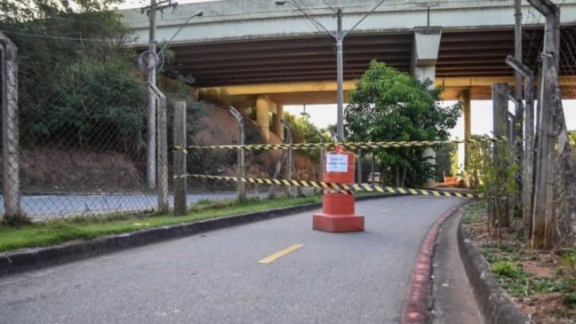 Interdição de ligação de ciclovia entre Jardim Botânico e Parque da Cidade