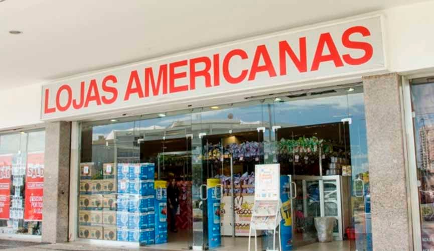 Foto da fachada das Lojas Americanas