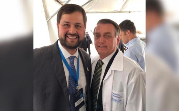 Luiz Fernando se encontra com Bolsonaro e pede verbas ao Hospital São Vicente