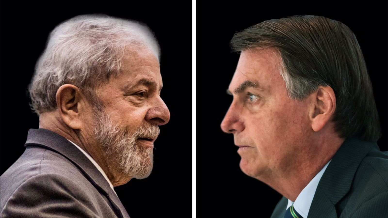 Lula e Bolsonaro
