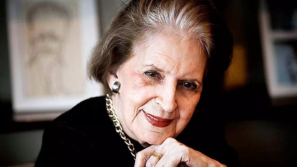 A escritora Lygia Fagundes Telles — Foto: Divulgação/UBE

