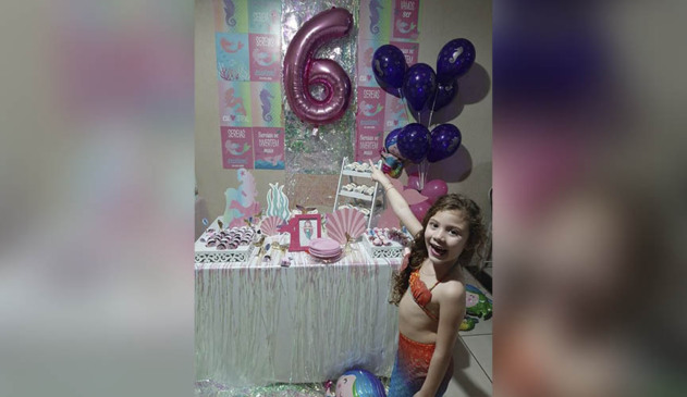 Mãe agradece todos que torceram por melhora da sua filha com dengue hemorrágica