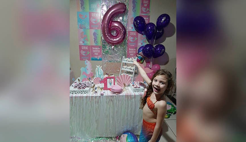 Mãe agradece todos que torceram por melhora da sua filha com dengue hemorrágica