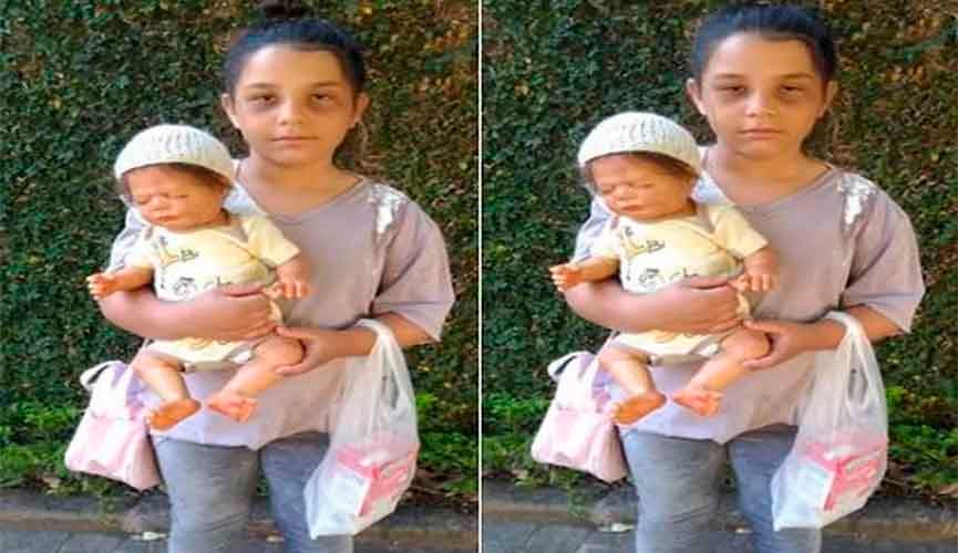 Mãe fantasia filha de 'mãe cansada' e viraliza na internet