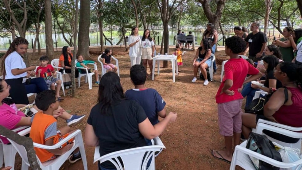 Mães no Parque da Cidade