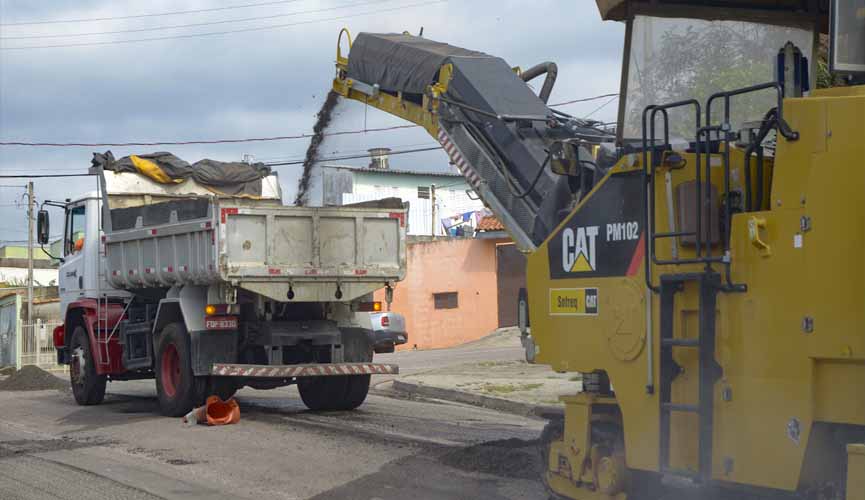 Mais Asfalto - dez vias do Santa Gertrudes são recapeadas