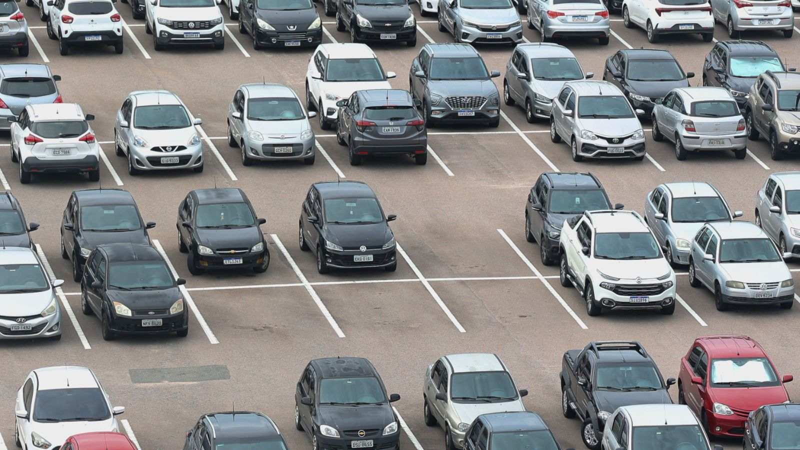 Novo estacionamento da Festa da Uva