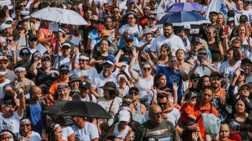 Marcha para Jesus de Jundiaí reúne milhares de fiéis