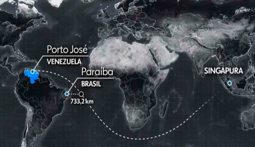 Marinha diz que navio grego é o principal entre 30 suspeitos por vazamento de óleo no Nordeste