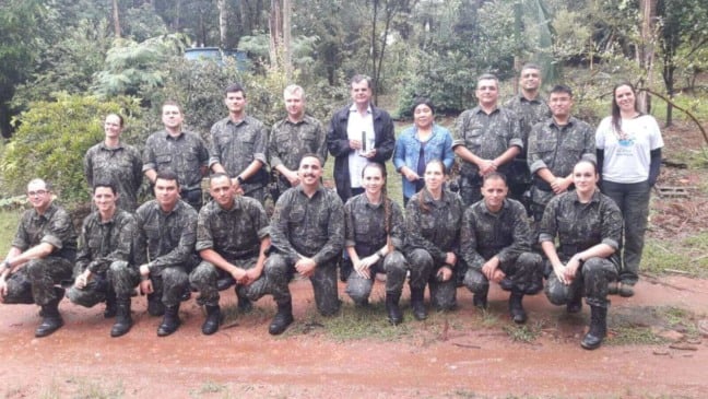 Mata Ciliar de Jundiaí recebe encontro do 5º Batalhão Ambiental da Polícia Militar de SP