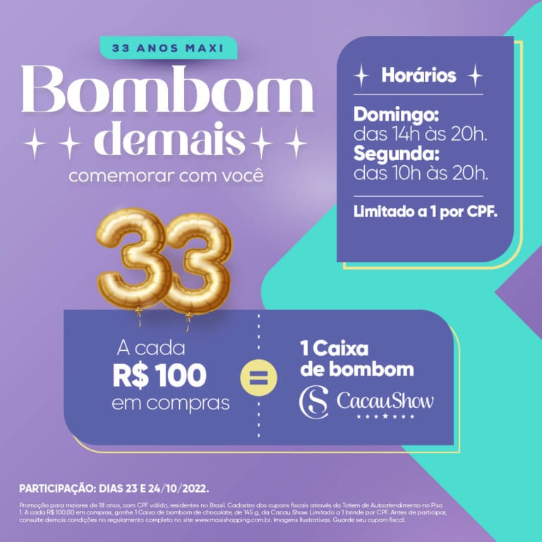 Arte campanha do Maxi Shopping Jundiaí