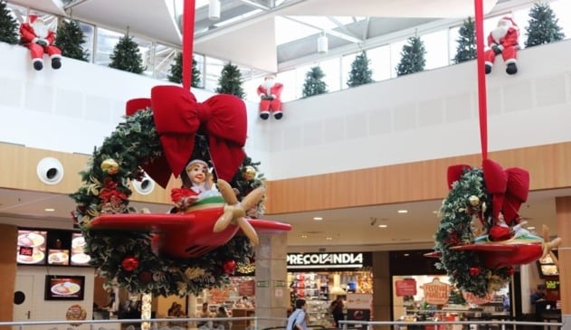 Papai Noel chega amanhã no Maxi Shopping Jundiaí