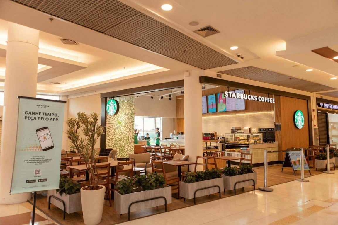 Starbucks no Maxi Shopping Jundiaí