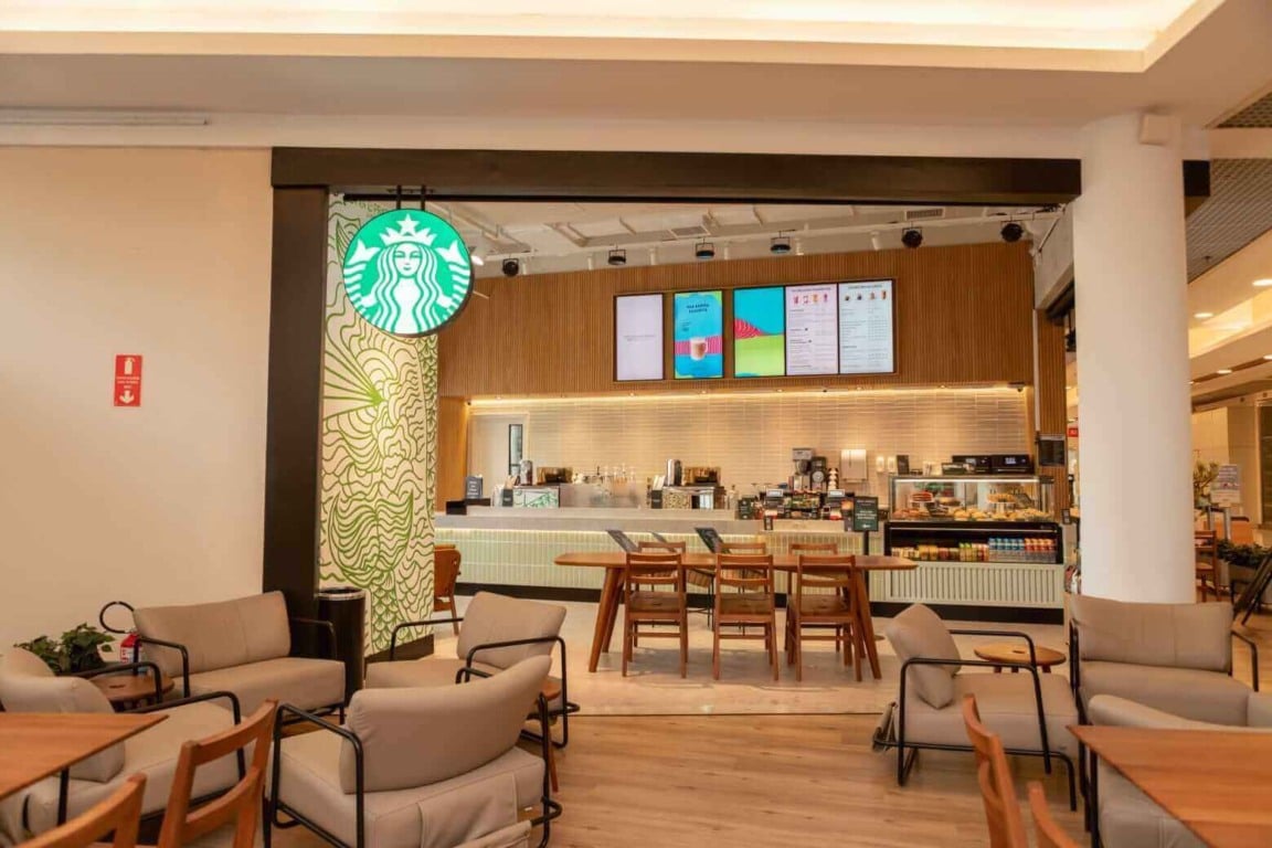 Starbucks no Maxi Shopping Jundiaí