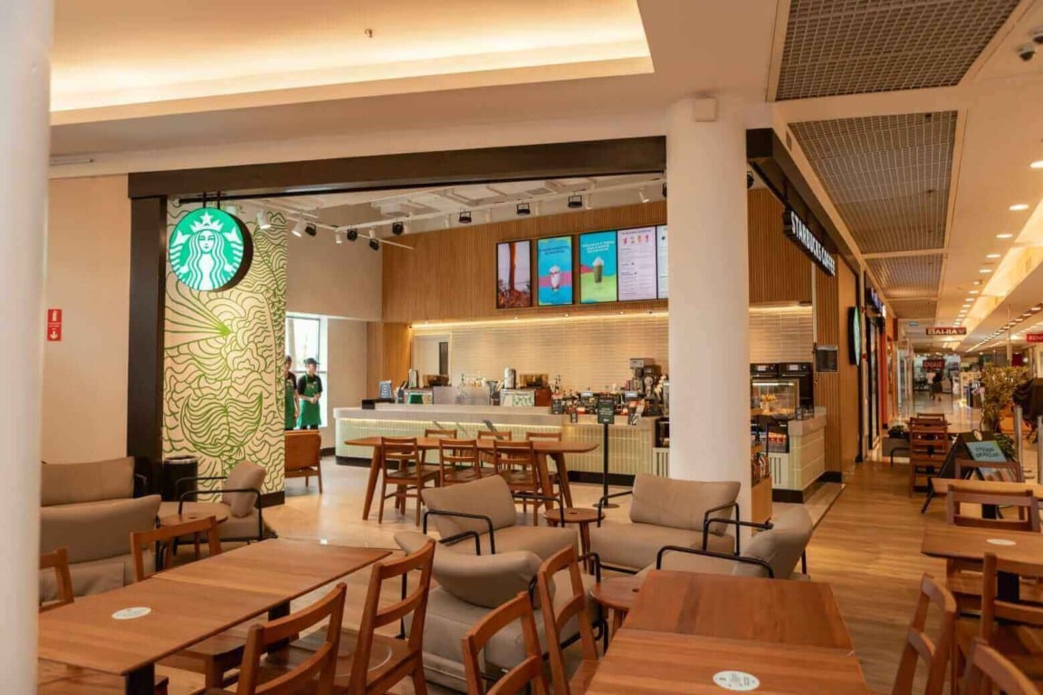Starbucks no Maxi Shopping Jundiaí