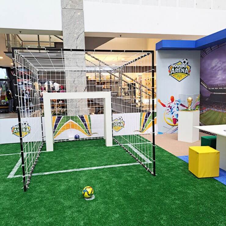 Espaço de jogos no Foto: Maxi Shopping Jundiaí