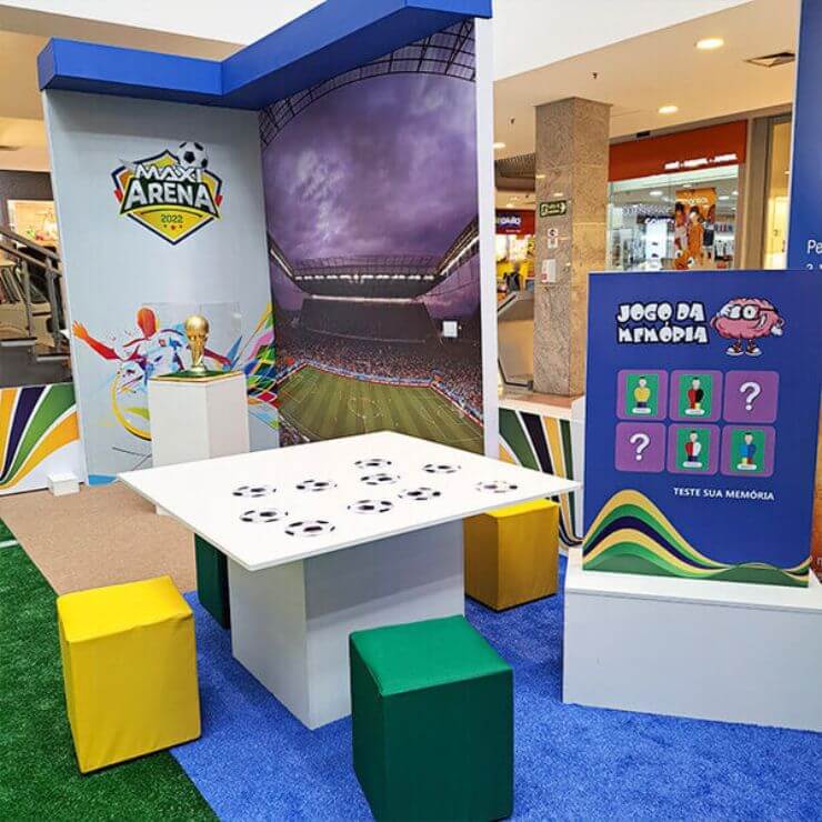 Espaço de jogos no Foto: Maxi Shopping Jundiaí