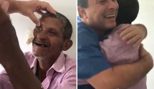 Médico faz cirurgias de catarata gratuitas em sua cidade natal como forma de agradecimento