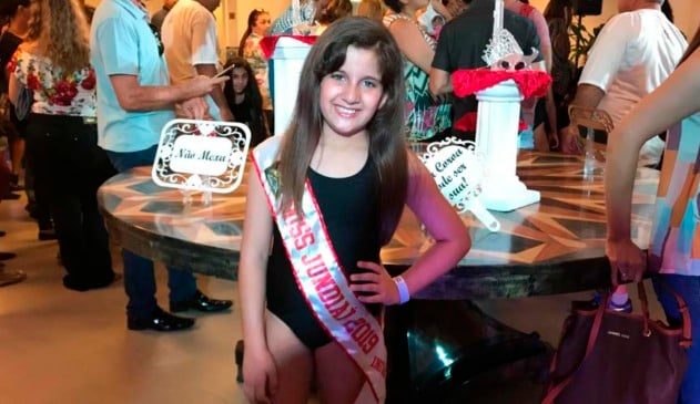 Menina supera trauma de incêndio e vira 'Miss Jundiaí'