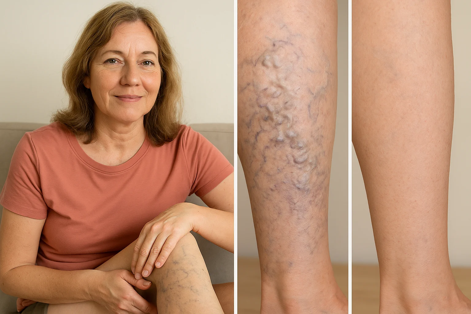 Método natural para varizes veja o antes e depois surpreendente