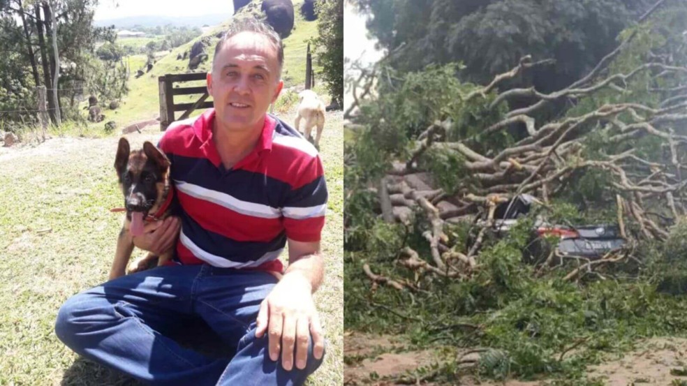Morador de Itupeva que morreu atingido por árvore saiu do carro para abrir portão automático