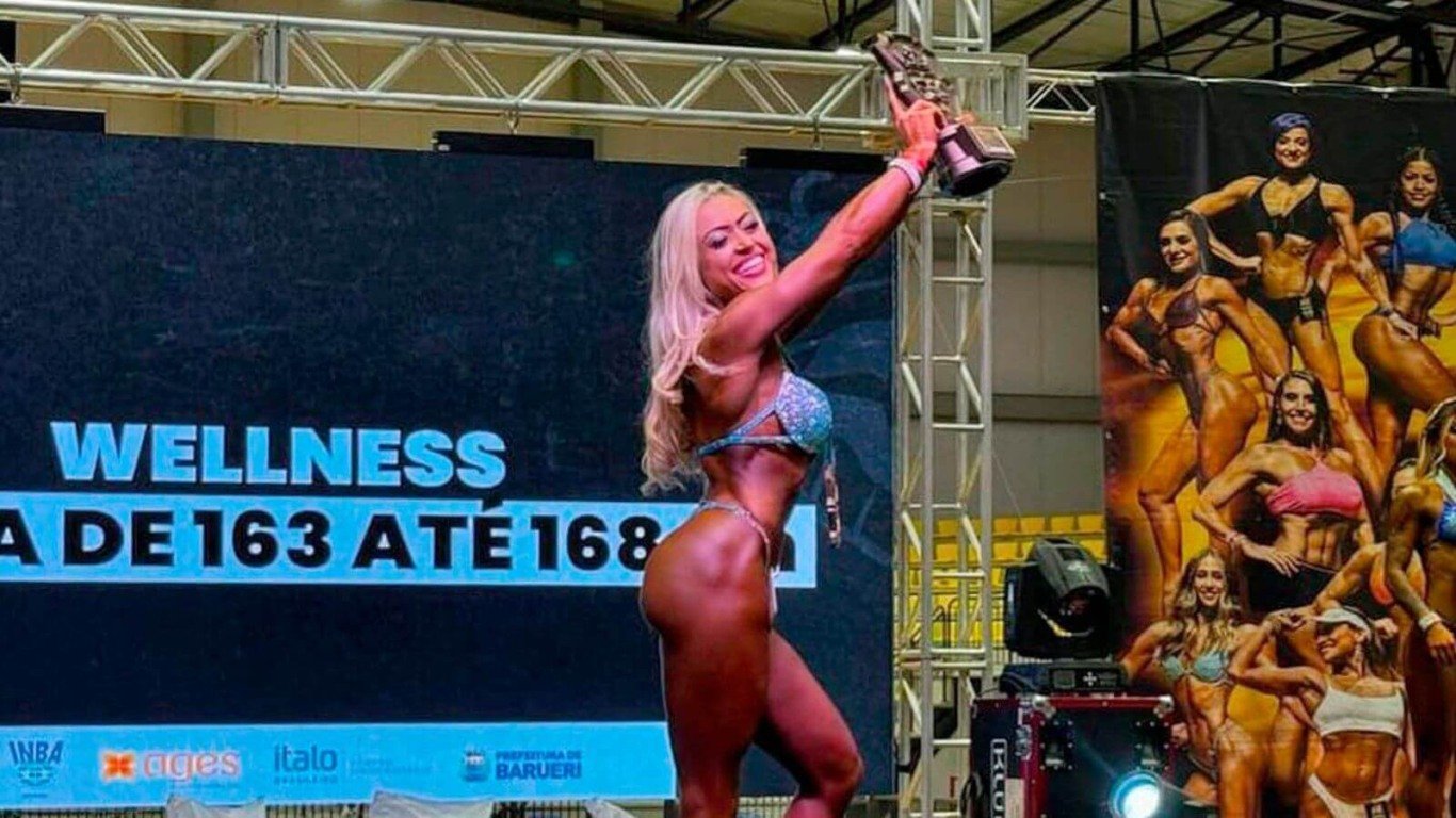 Moradora de Várzea Paulista vence campeonato de Fisiculturismo
