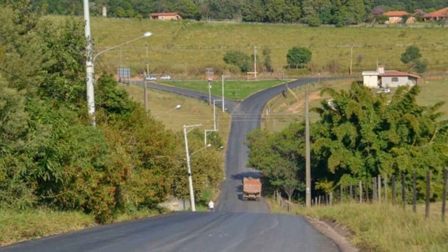 Ruas asfaltadas em Jundiaí
