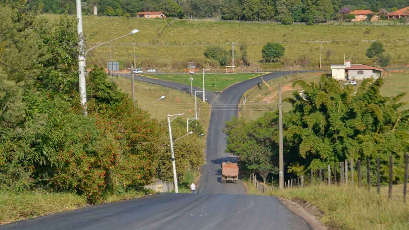 Ruas asfaltadas em Jundiaí