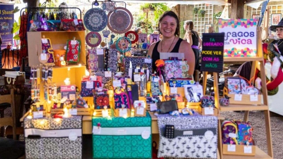 Artesã Luciane Aparecida Crecci Barboza