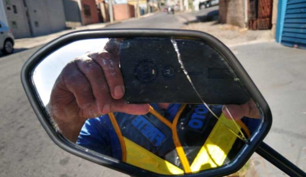 Motoboy Xororó se envolve em acidente