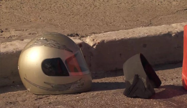 Motociclista morre degolado por corda de nylon após furar bloqueio de obras