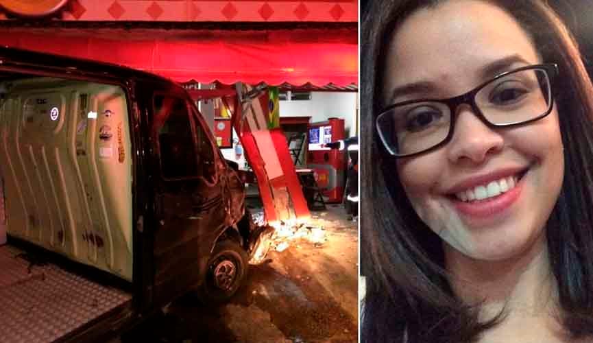 Motorista de van invade lanchonete e mata uma pessoa no Tamoio