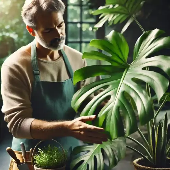 Mudas de Costela-de-Adão por divisão de touceiras 5 dicas para não errar
