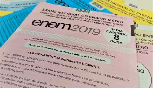 prova do enem 2019