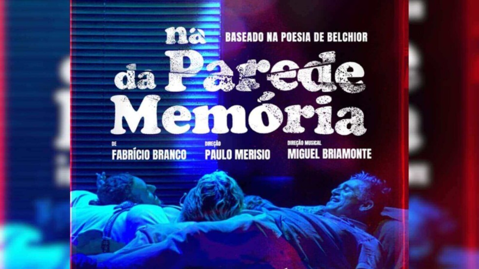 Pôster da peça 'Na Parede Memória'