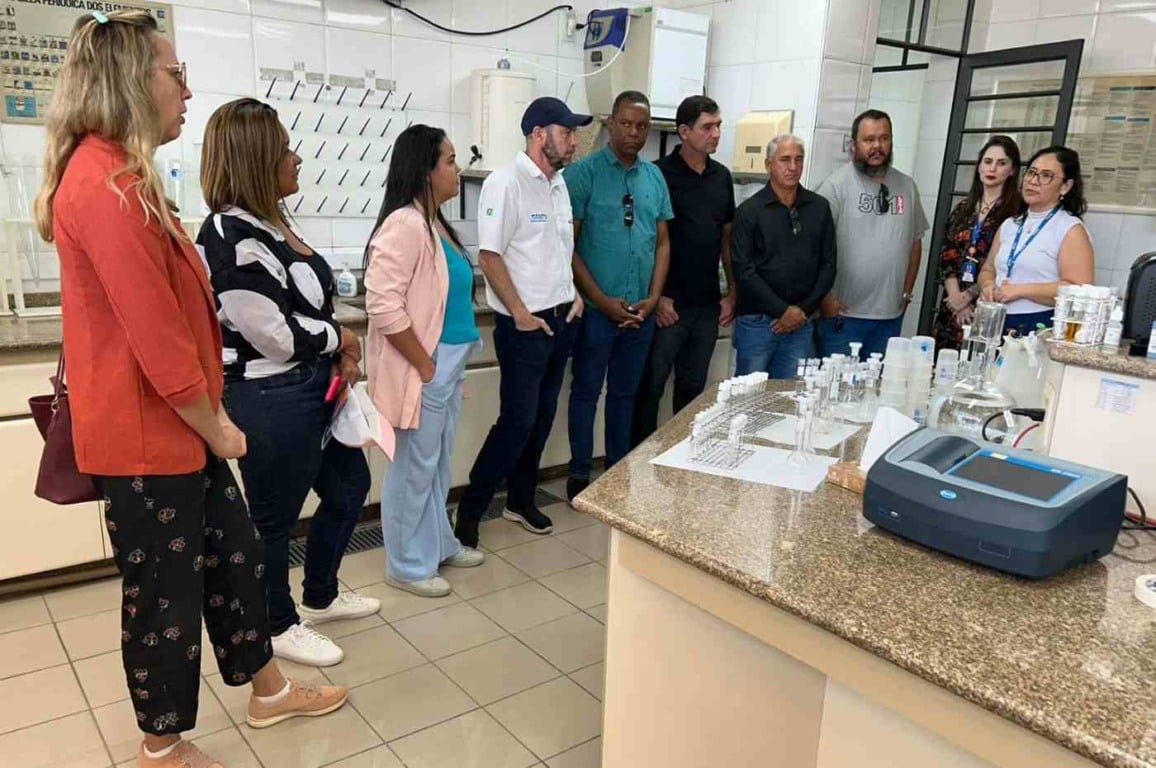 Comitiva de Goiás faz visita técnica à DAE Jundiaí