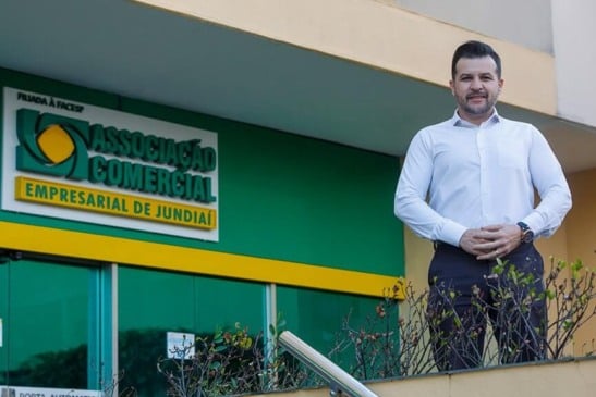 Presidente da ACE Jundiaí, Mark William Ormenese Monteiro