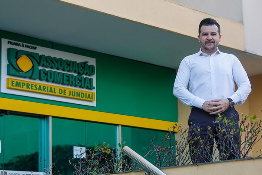 Presidente da ACE Jundiaí, Mark William Ormenese Monteiro