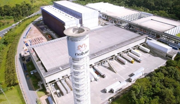 Fachada da Natura, em Cajamar (SP)