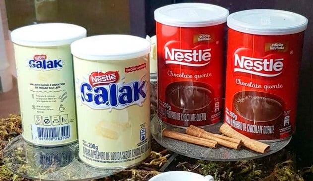 galak e chocolate em pó nestlé galak e chocolate em pó nestlé